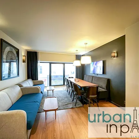 Urbanflat 130 - Beautiful 4 Bedroom * Parigi