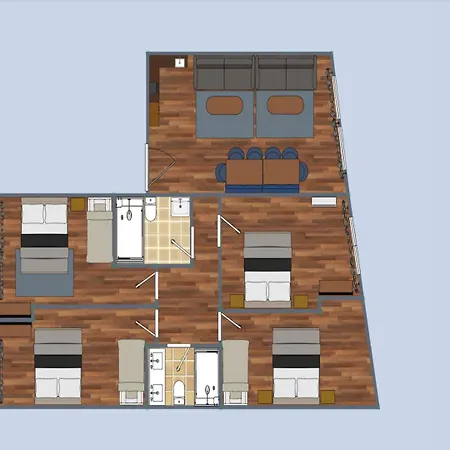 Apartment Urbanflat 130 - Beautiful 4 Bedroom *