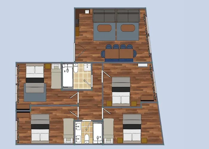 Apartment Urbanflat 130 - Beautiful 4 Bedroom *